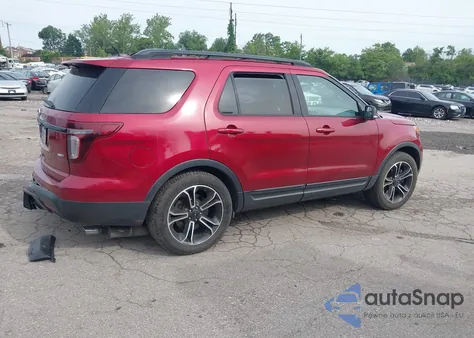 2015 Ford Explorer Sport из США, поврежденный, VIN 1FM5K8GT2FGA07512